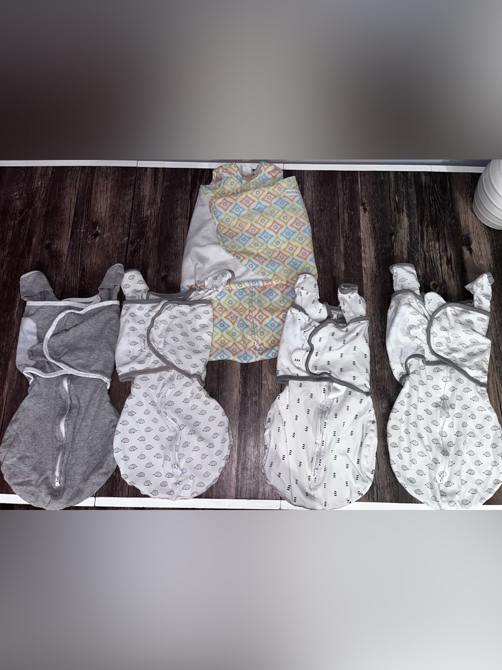 Bundle 5 Halo Sleep Sack & Swaddle Designs Omni Swaddle Sack Sz Newborn & Small